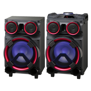 LINGE Woofer 12"x2 200W Active Speaker for Karaoke and Parties