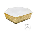 New Gold Deisgn Wash Basin For Bathroom