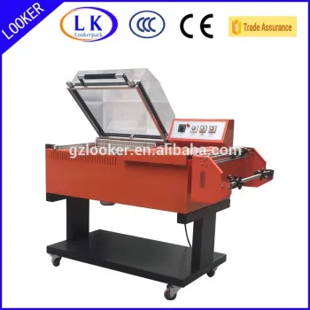 Semi automatic shrink wrapping machine