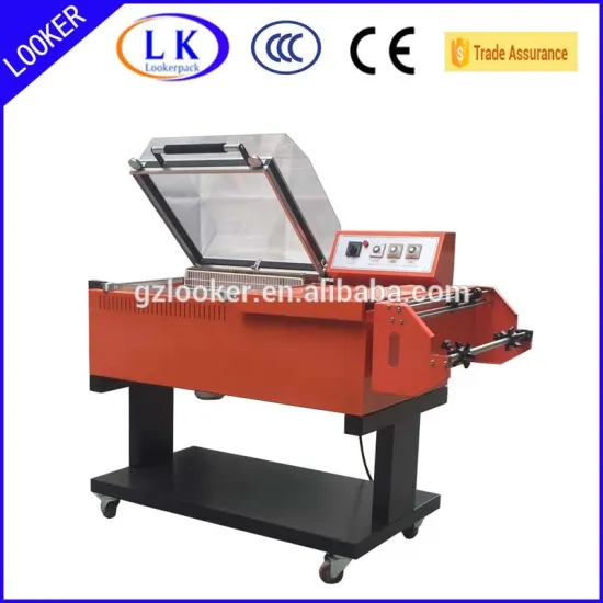 Semi automatic shrink wrapping machine