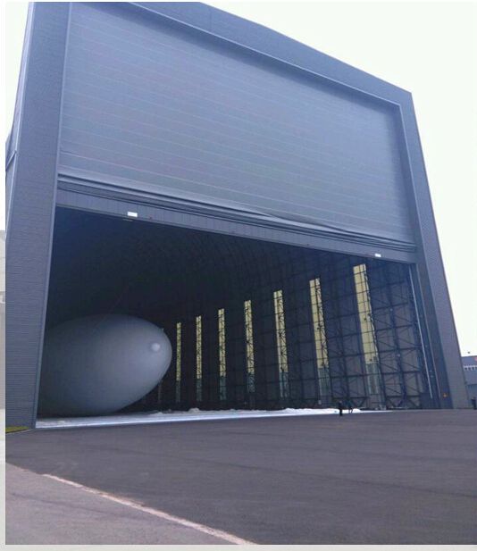 Mega Hangar Large PVC Anti-Wind Stacking Door