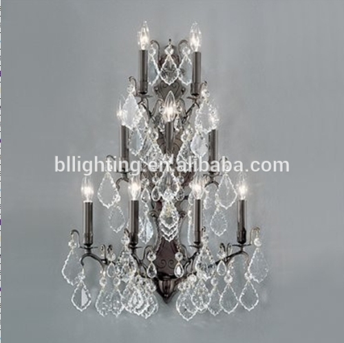 Optical shop decoration wrought iron wall lamps