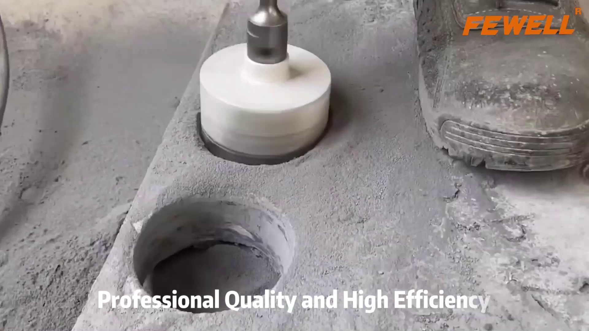 Hot Sale Silver Brazed Diamond Core Drill Bit for Dry Drilling in Reinforced Concrete