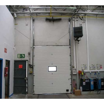 I-Aluminium Alloy Ngaphezulu I-Rolling Industrial lifting Door