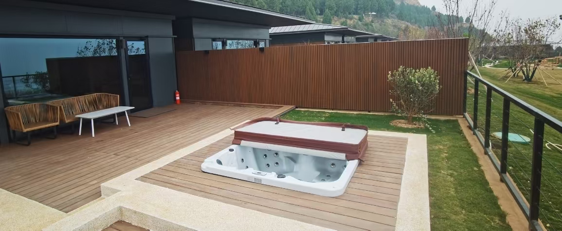 in ground spa