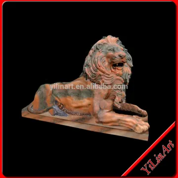 Marble Big Lion carving sculpture(YL-D032)