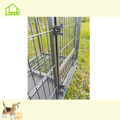 Square tube dog car cage