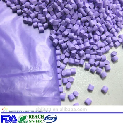 Plastic purple masterbatch for foam color