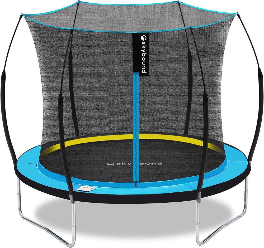 8FT Recreational Trampoline Skyblue