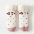 Children'S Christmas Slippers And Socks Child Non Slip Thick Fuzzy Sherpa Socks Manufactory