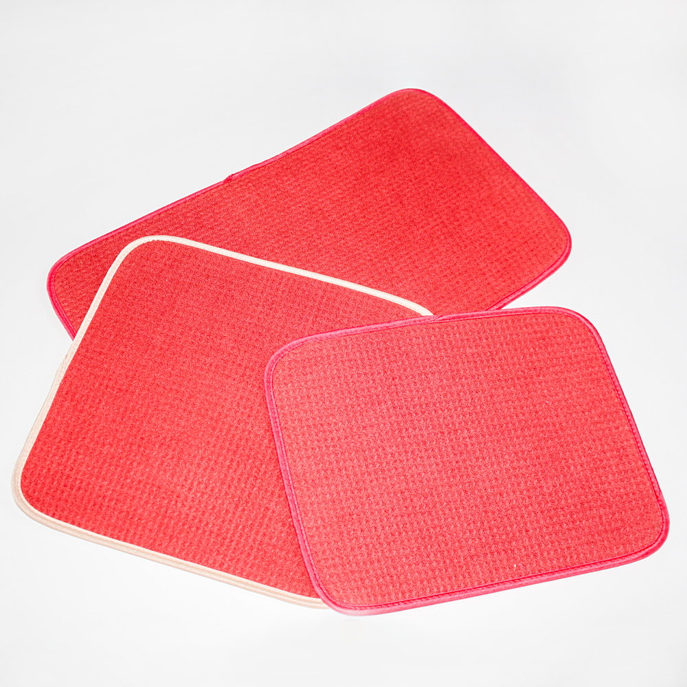 microfiber glass drying mat