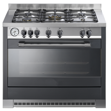 Cooker a gas con tecnogas del forno elettrico