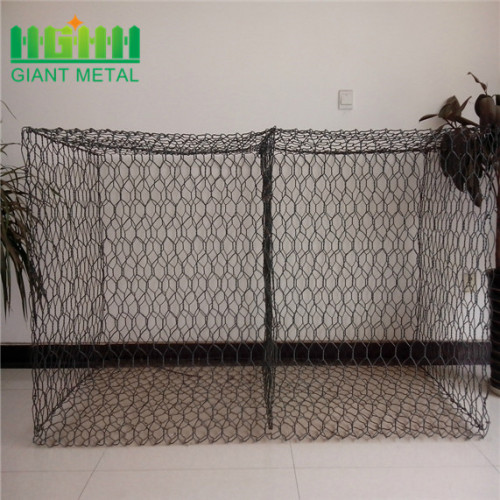 PE Coated Woven Gabion Boxes For Sale