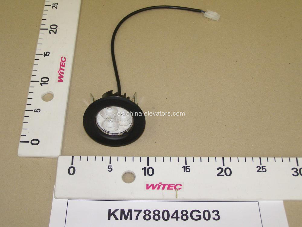 Foco LED para coche KM788048G03 para ascensores KONE