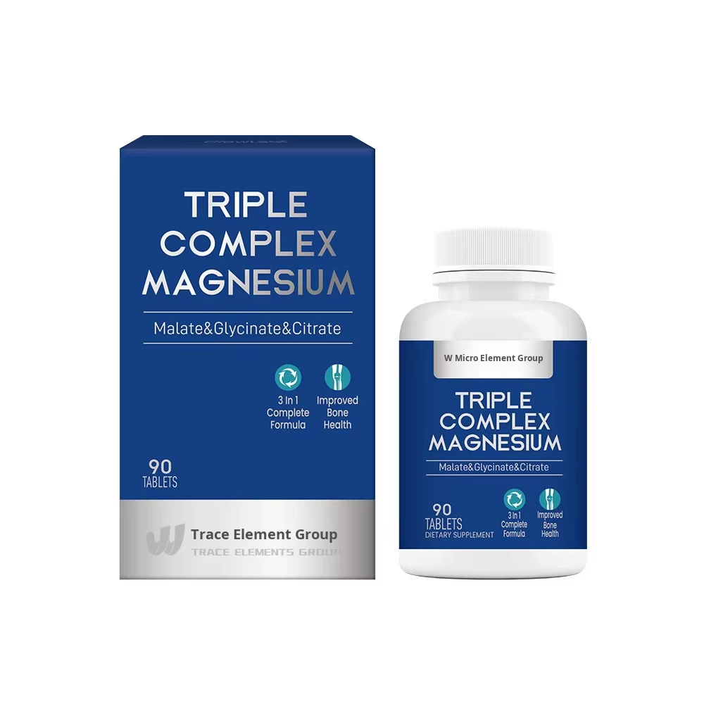 Cápsulas personalizadas de calcio, magnesio, zinc, vitamina D, óxido, treonato, malato L, complejo de treonato, glicinato, citrato de magnesio