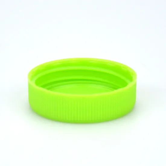 plastic PP cosmetic bottle ribbed 30mm 38/400 screw lotion cap