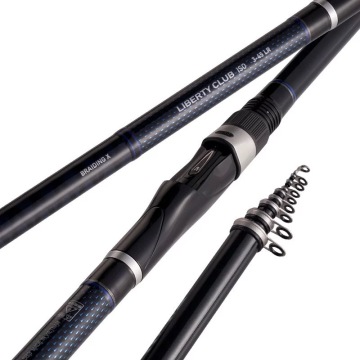 DAIWA Fuji Hand Sea Dual Pole Long Throw Rock Fishing Rod with Inclined Guide Rings