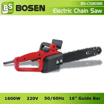 1600W Electric Power Chain Saw with 16" Guide Bar