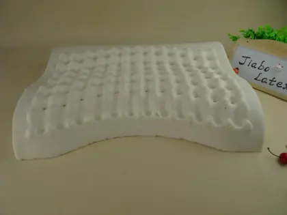 Queen latex contour pillow Queen massage grain pillow 100% natural latex pillow
