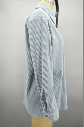 Classic color series corduroy single-breasted shirt