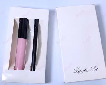 Private Label Vegan Liquid Matte Lipgloss with Lipstick and Liner
