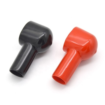 Marine Battery Terminal Covers, Boots, and Insulation Sleeves in Red & Black Positive and Negative