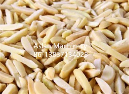 Nuts Almond Kernel Strip Cutting Machine | Peanut Almond Strip Cutter