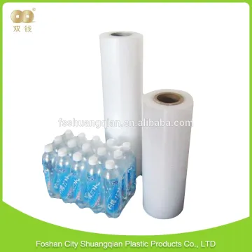 Hot sale shrink wrap film, pet pe shrink film for outpacking