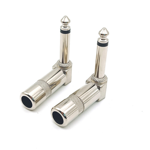 6.35mm Mono Phone Plug Guitar Audio Cable Connector