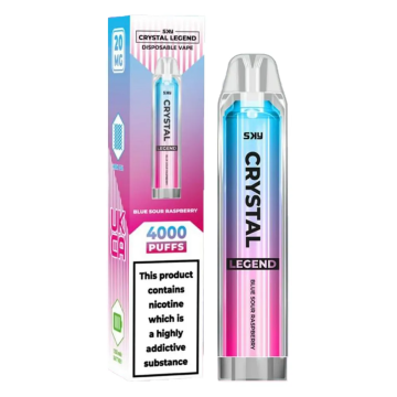 Crystal Legend 4000 พัฟแบบใช้แล้วทิ้ง vape
