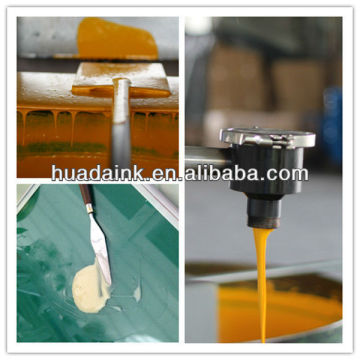 Cost effective, good performance and high quality HDE series UV sheetfed offset printing ink for printer