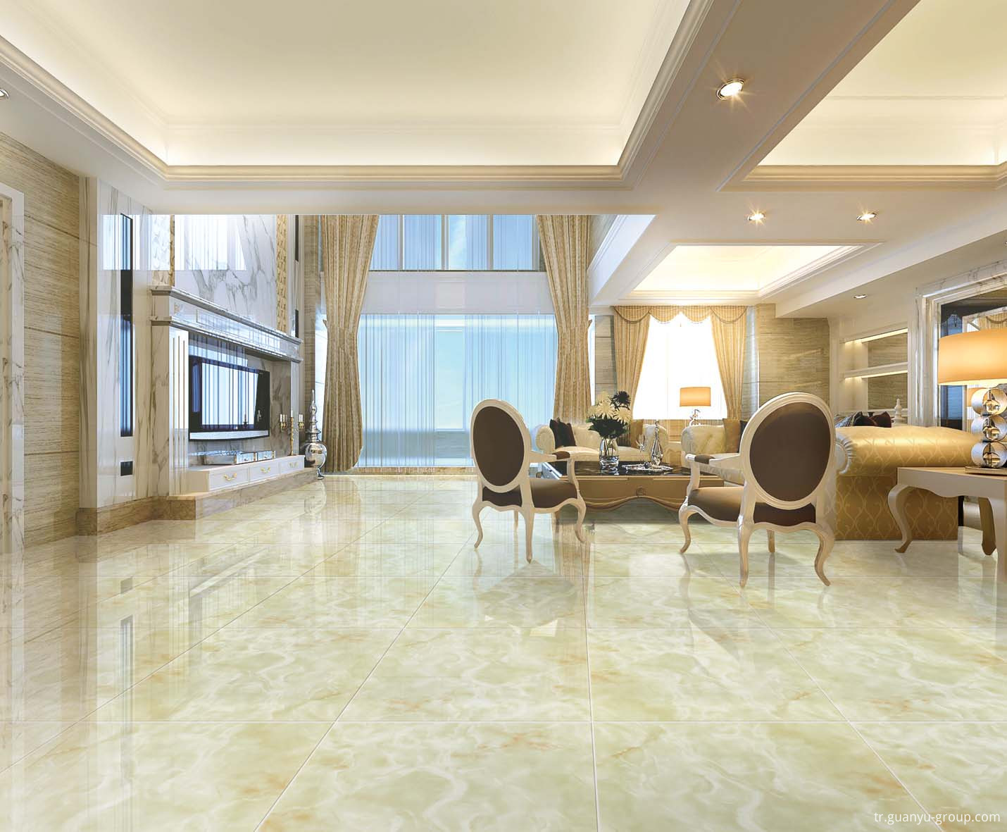 Marble Porcelain Polished Floor Tile