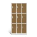 9 Compartment Locker Staff Locker for Work Place