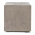 Elegante einfache Würfel -Beton -Beton -Seiten Tabelle