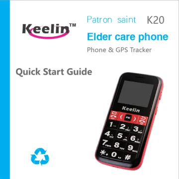 Elderly GPS Tracking Phone SOS calling loud speaker