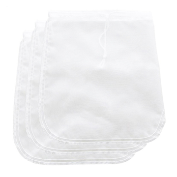 Reusable Organic Hemp Cotton Nut Milk Filter Bag for Almond & Juice - Washable