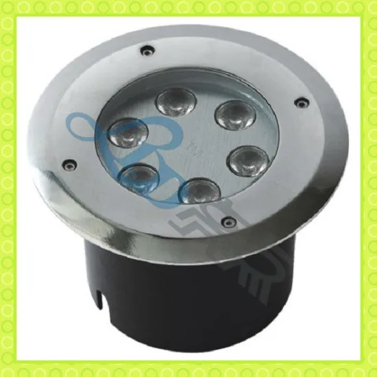 6W Round IP68 single color outdoor led floor light
