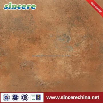 orange inkjet printing glazed porcelain tile