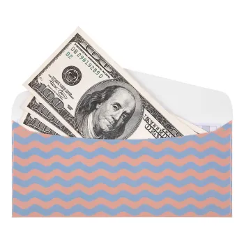 12 Pcs Budget Envelopes Waterproof Cash Wallet Envelopes