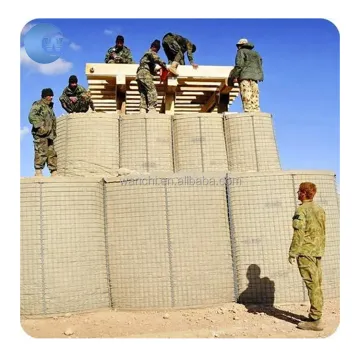 Defensive Barriers: Gabion Bastions and Welded Mesh Barriers