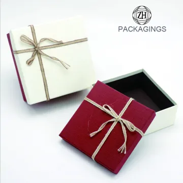 Christmas Square Gift Box Packaging Box Eco-friendly