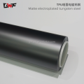 Matte electroplated tungsten steel