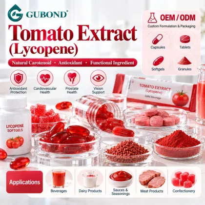 Tomato Extract with 5%–20% Lycopene for Functional Formulations