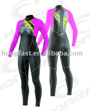 3mm neoprene womens long sleeves surfing suits