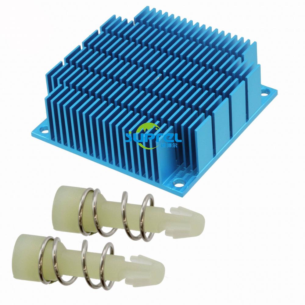 Extruded Blue Heatsink Jpg