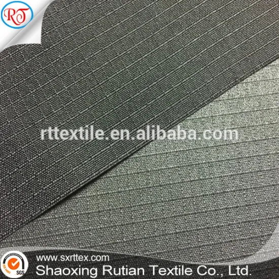 3mm*3mm Ribstop Oxford 600D PU coated fabric for bags