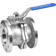2PC Flanged Wcb 150lb Floating Ball Valve