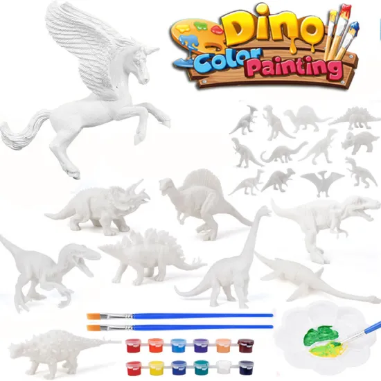Wholesale Custom Kids' Craft Kits: DIY Dinosaur and Unicorn Drawing & Painting Toys