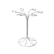 Stainless steel wine glass holder