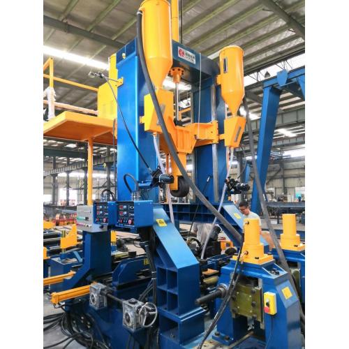 Automatic Integrated h beam welding assembly machine